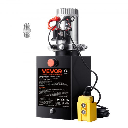 Hidraulinis siurblys VEVOR TDDC12V-1.6KW-D-20L, 12V 1.6kW