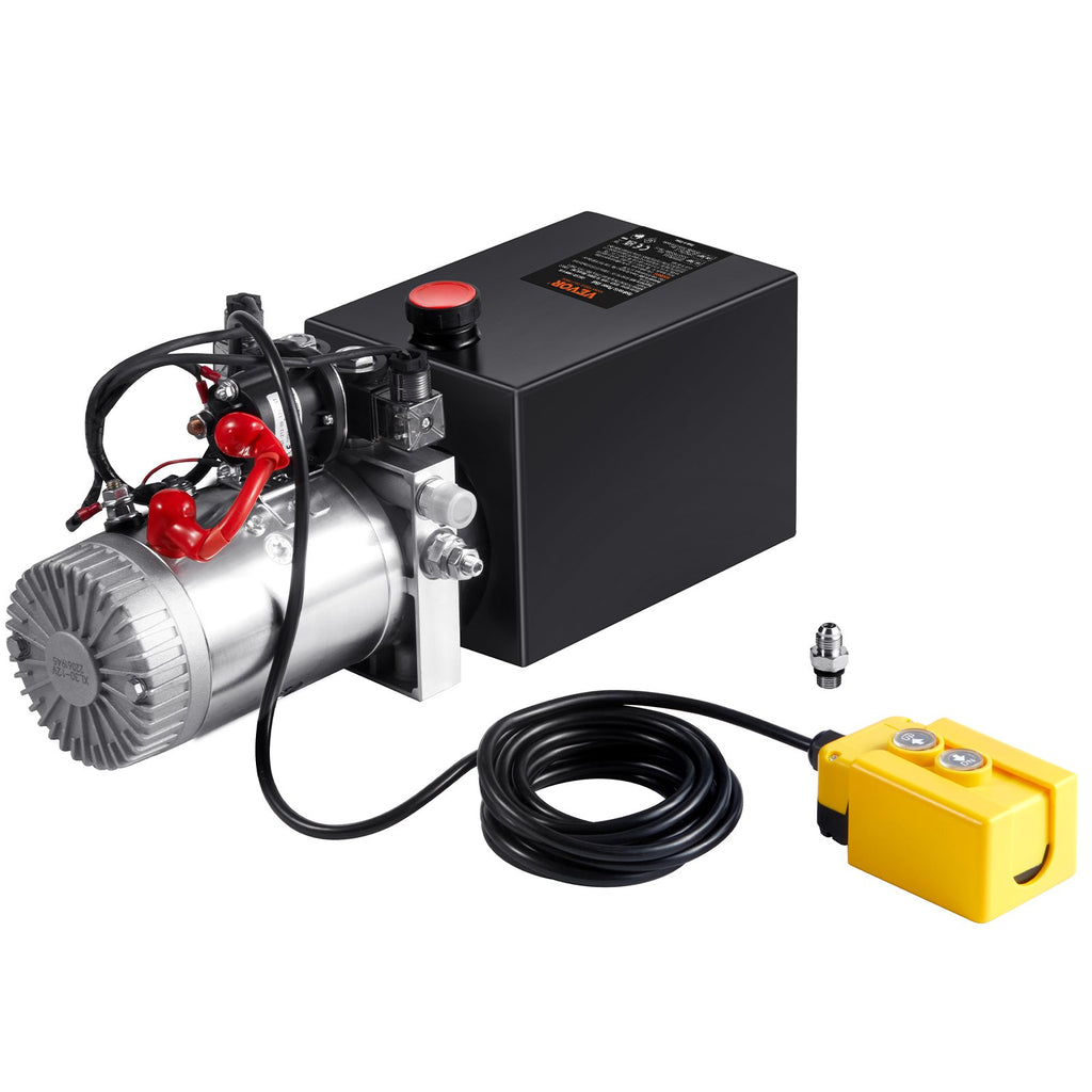 Hidraulinis siurblys VEVOR TDDC12V-1.6KW-S-8L, 12V, 8 litrų talpa