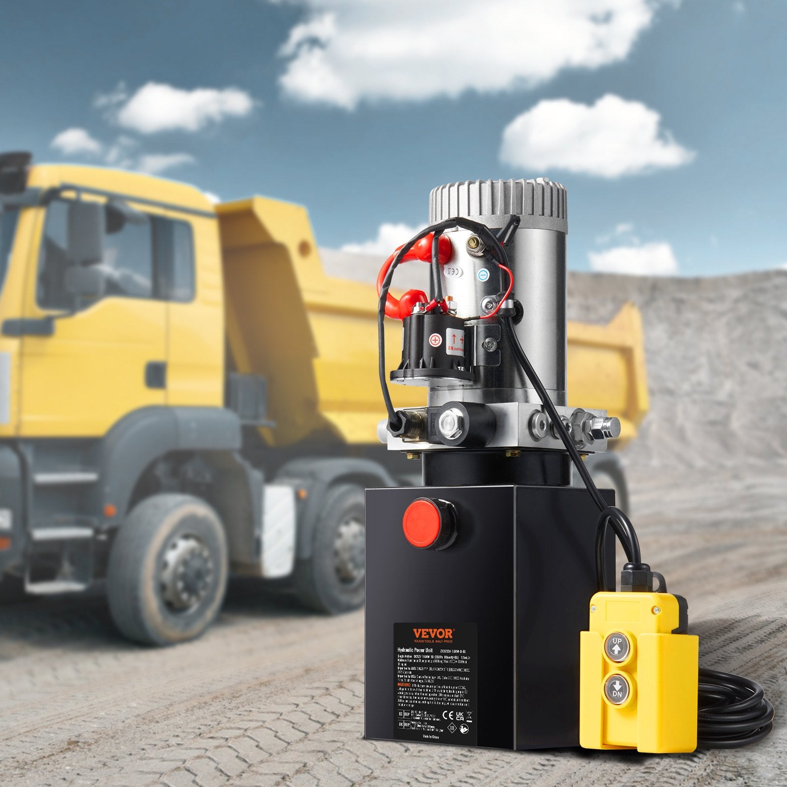 Hidraulinis siurblys VEVOR TDDC12V-1.6KW-D-8L, 12V 1.6kW