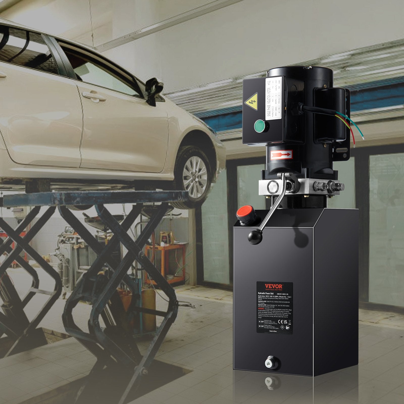 Hidraulinis siurblys VEVOR ZXAC220V-2.2KW-D-15L, 2.2 kW