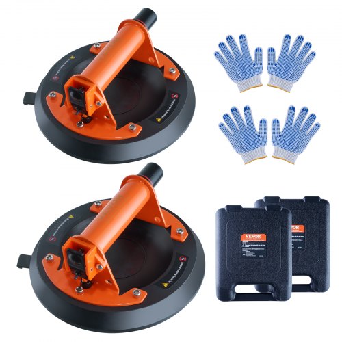 Vakuuminis siurbtukas stiklui VEVOR GPS-1, 279 kg keliamoji galia (2 vnt.)