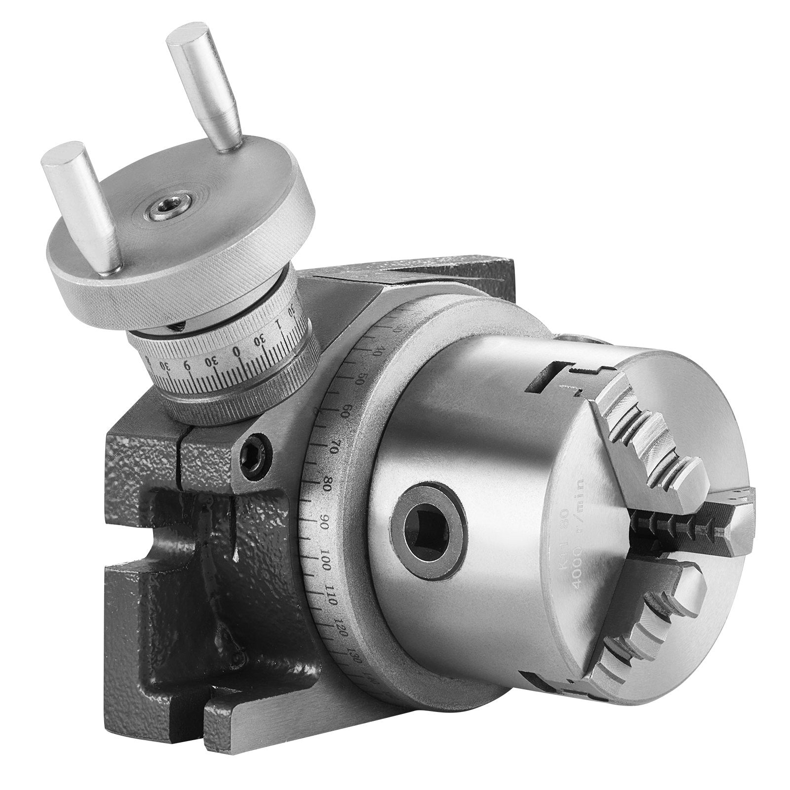 Sukamasis stalas frezavimo staklėms VEVOR HV-4-KP, 100 mm