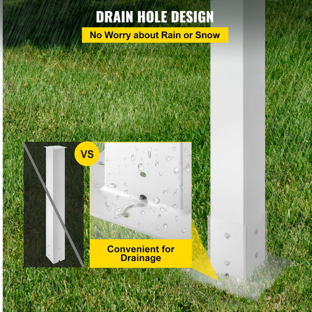 Pašto dėžutės stovas VEVOR VV-YXZ-ZCJ 34YCBS, 109,5 cm aukščio