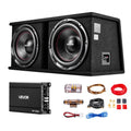 Žemų dažnių garsiakalbių komplektas VEVOR T-1202A, 1200W RMS