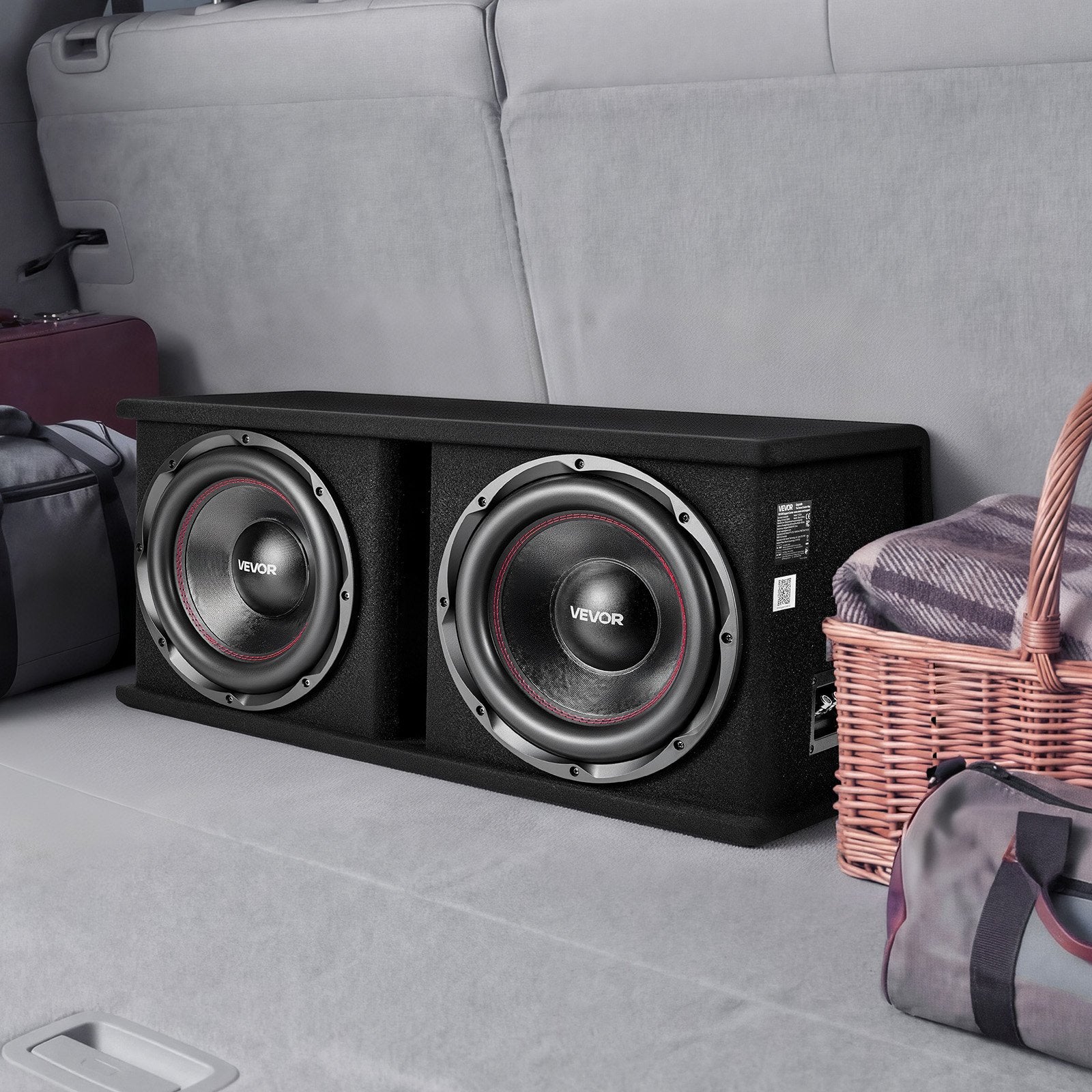 Žemų dažnių garsiakalbių komplektas VEVOR T-1202A, 1200W RMS