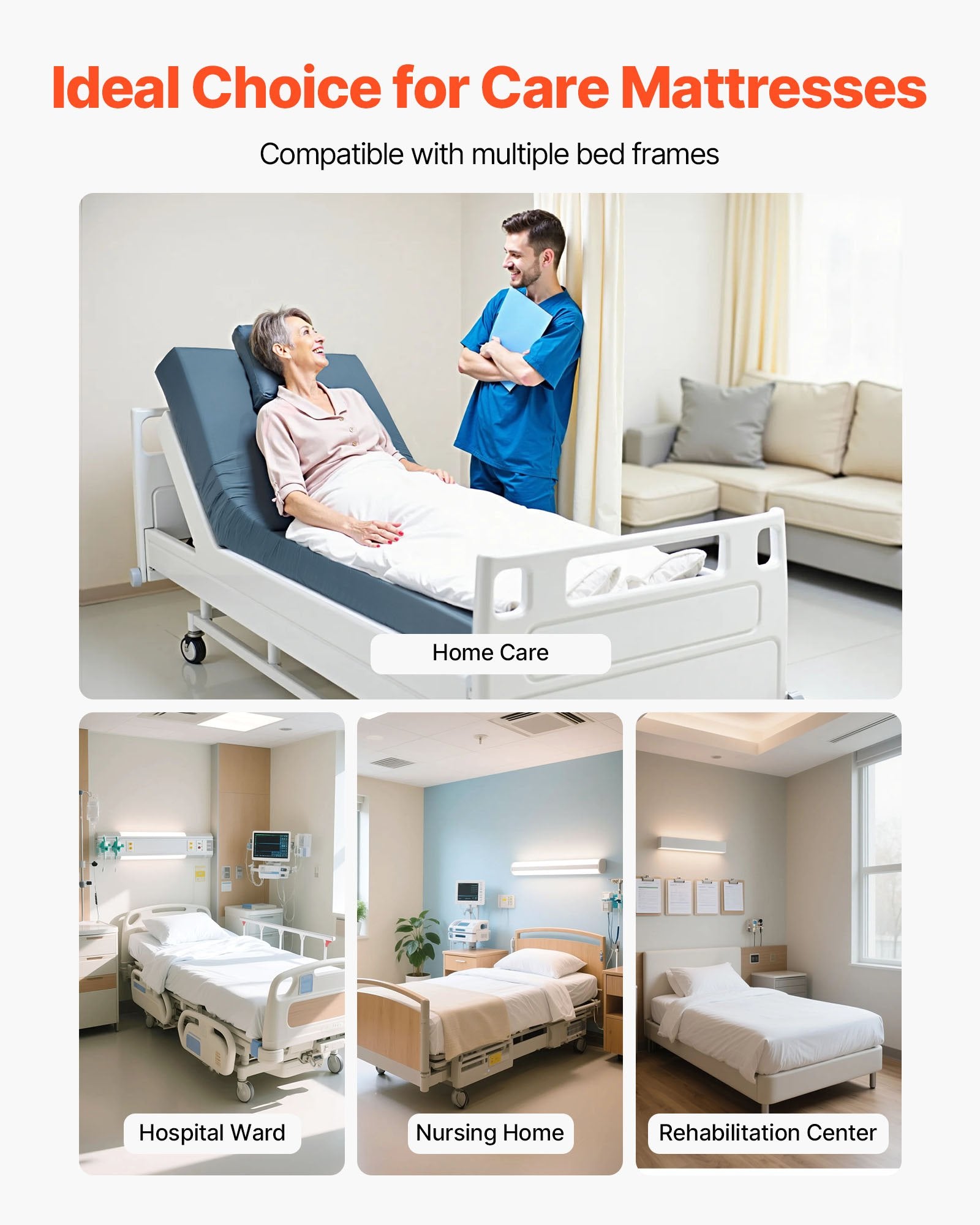 Medicininis čiužinys VEVOR LSS001, 159 kg apkrova
