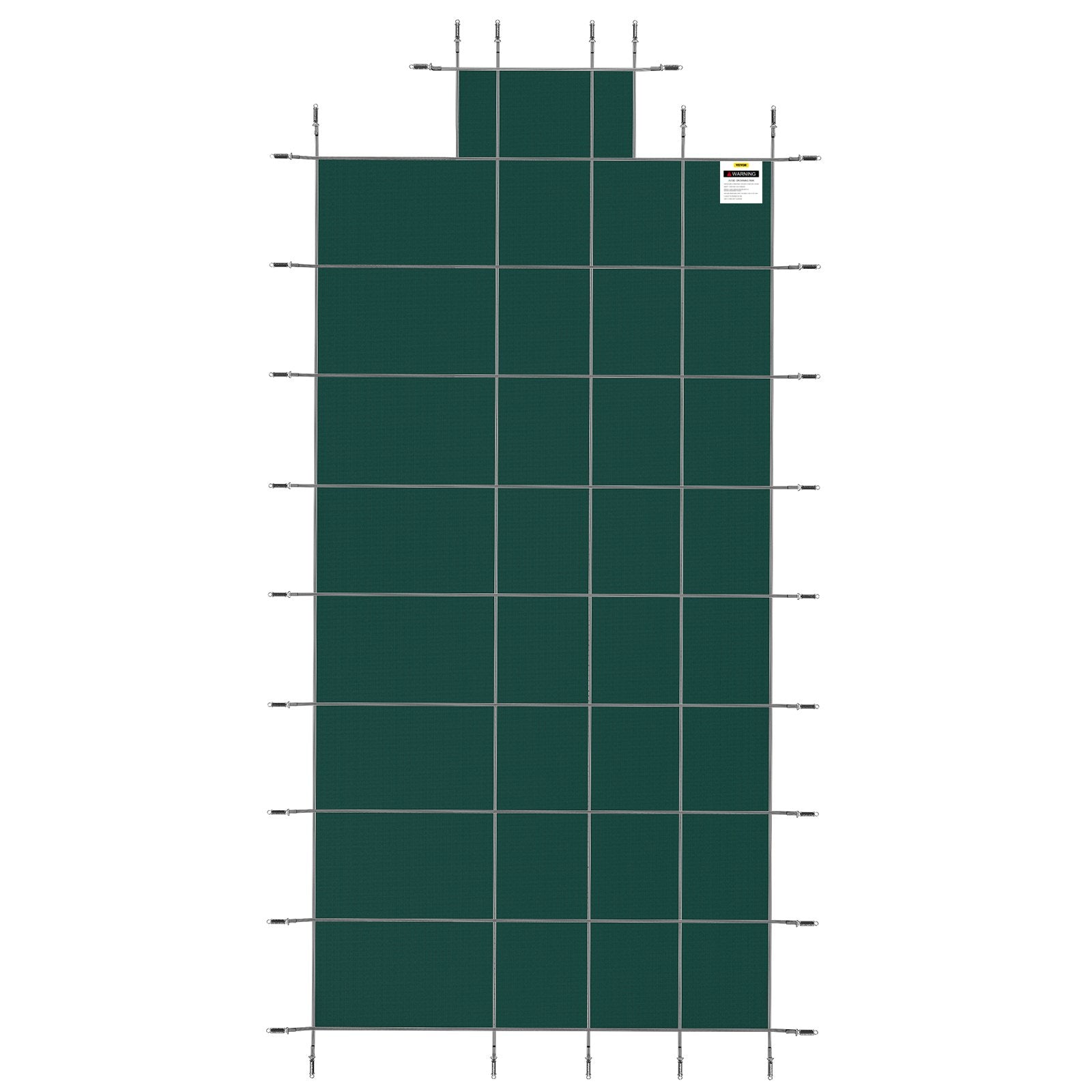 Baseino apsauginis uždangalas VEVOR CT1834, 4,9 x 9,8 m baseinui