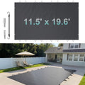 Baseino apsauginis uždangalas VEVOR PVC 3.5x6 m, 3,5 x 6 m