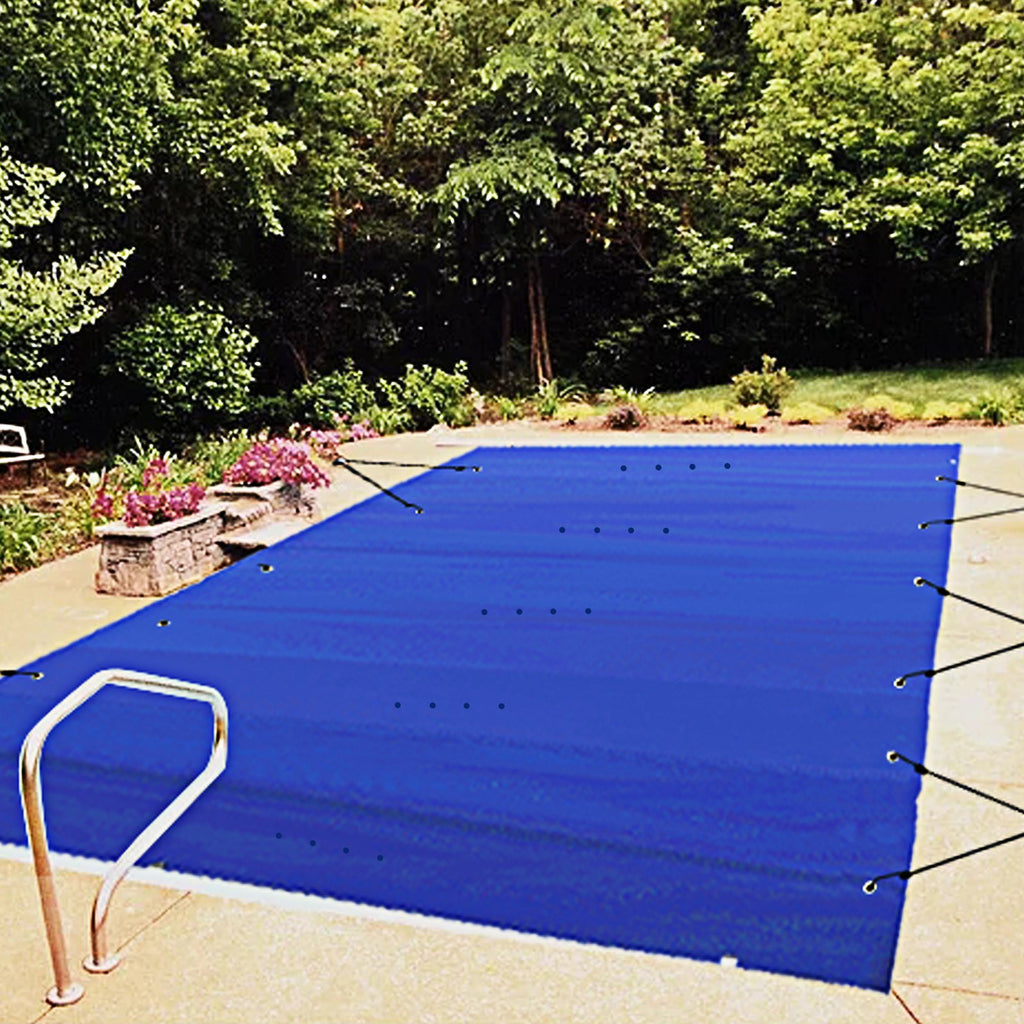Baseino apsauginis uždangalas VEVOR PVC 4*8 Blue, 4 x 8 m