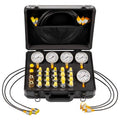 Hidraulinio slėgio matavimo rinkinys VEVOR YS-0200A, 10-600 bar