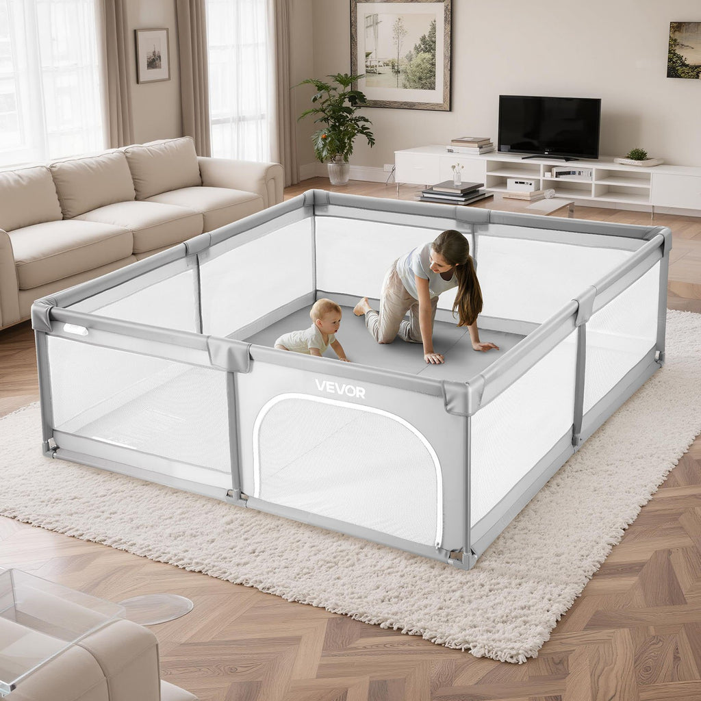 Vaikiškas maniežas VEVOR P1001-1, 2000 x 1490 mm