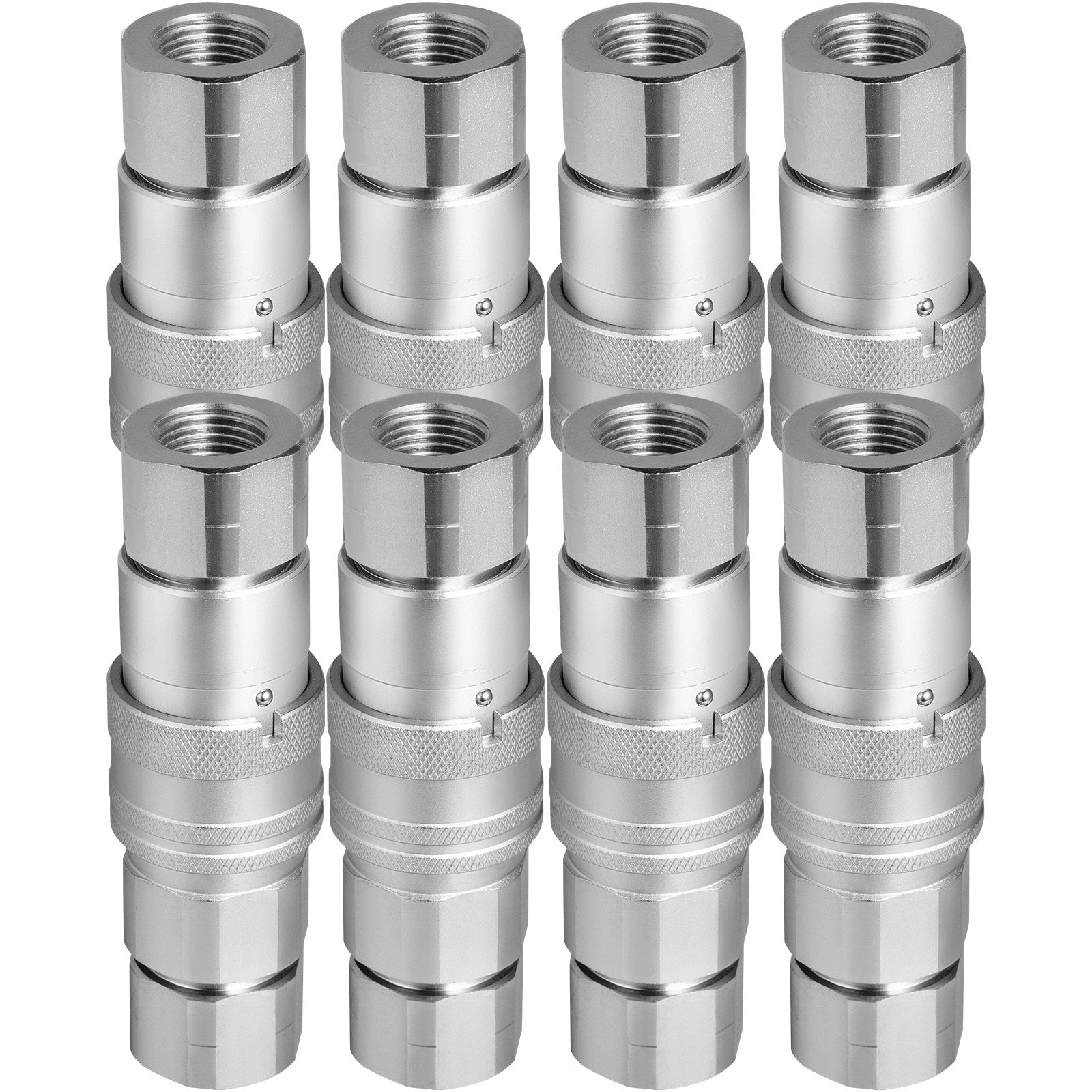 Hidraulinės greitosios jungtys VEVOR 1/2" NPT, 8 poros