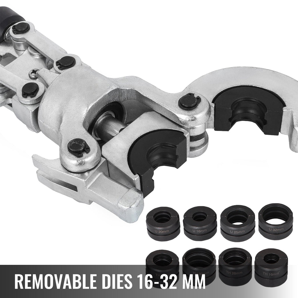 Hidraulinės presavimo replės VEVOR 6T, 16-32 mm