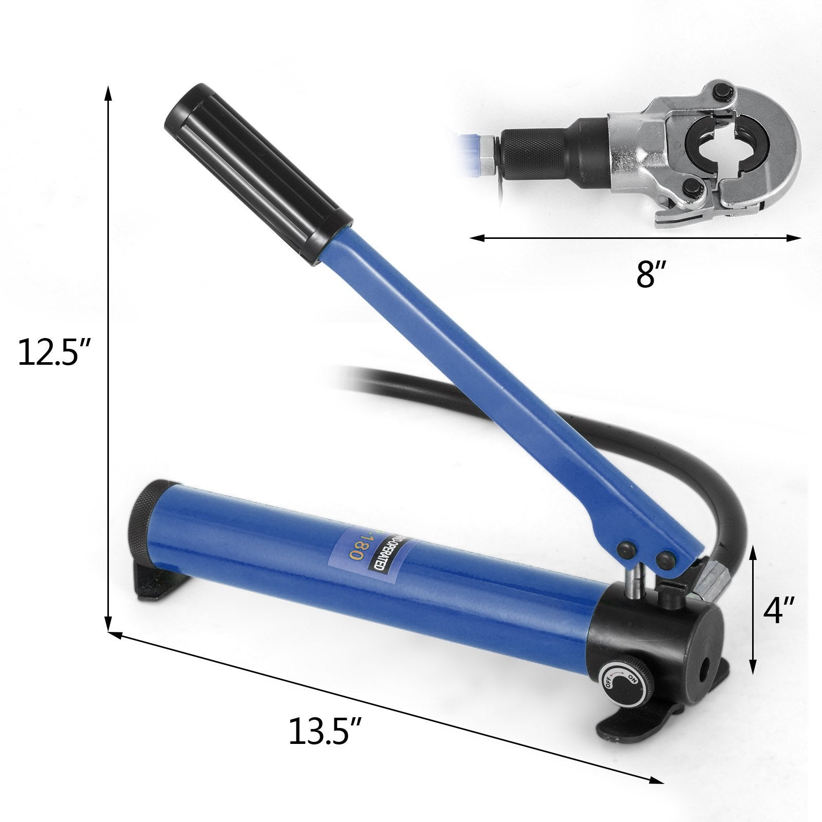 Hidraulinės presavimo replės VEVOR 6T, 16-32 mm