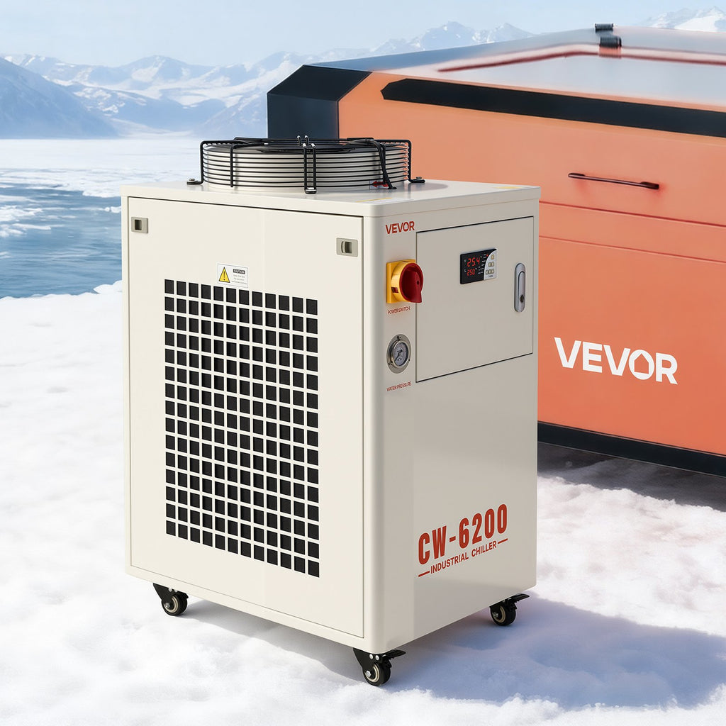 Pramoninis vandens aušintuvas VEVOR CW-6200, 5000 W