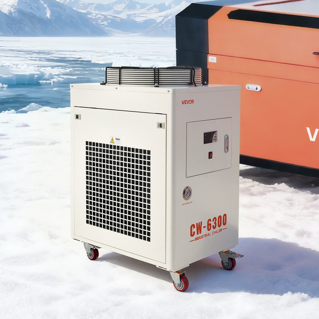 Pramoninis vandens aušintuvas VEVOR CW-6300, 8000 W