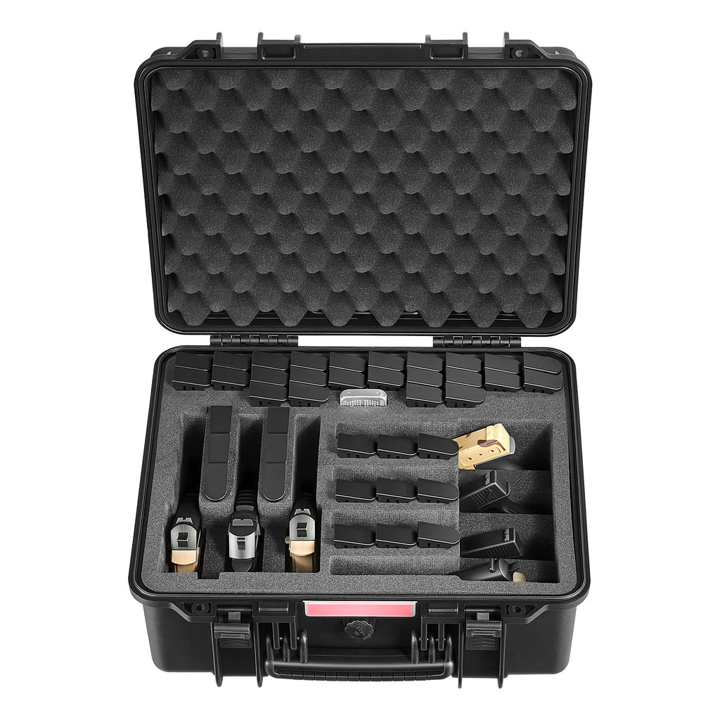 Kietas dėklas ginklams VEVOR 453619, 491x434x211 mm