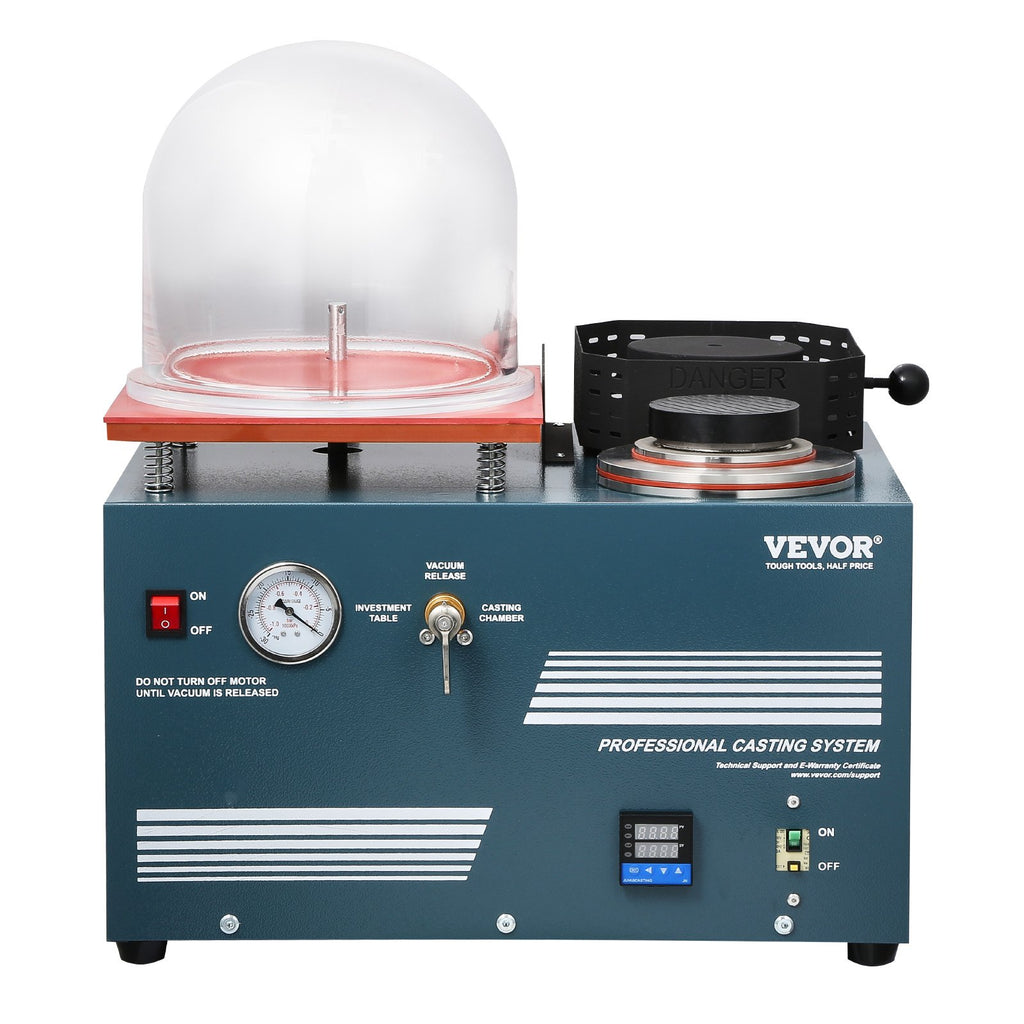 Vakuuminė liejimo mašina su lydymo krosnimi VEVOR DMJ-0002, 1900 W