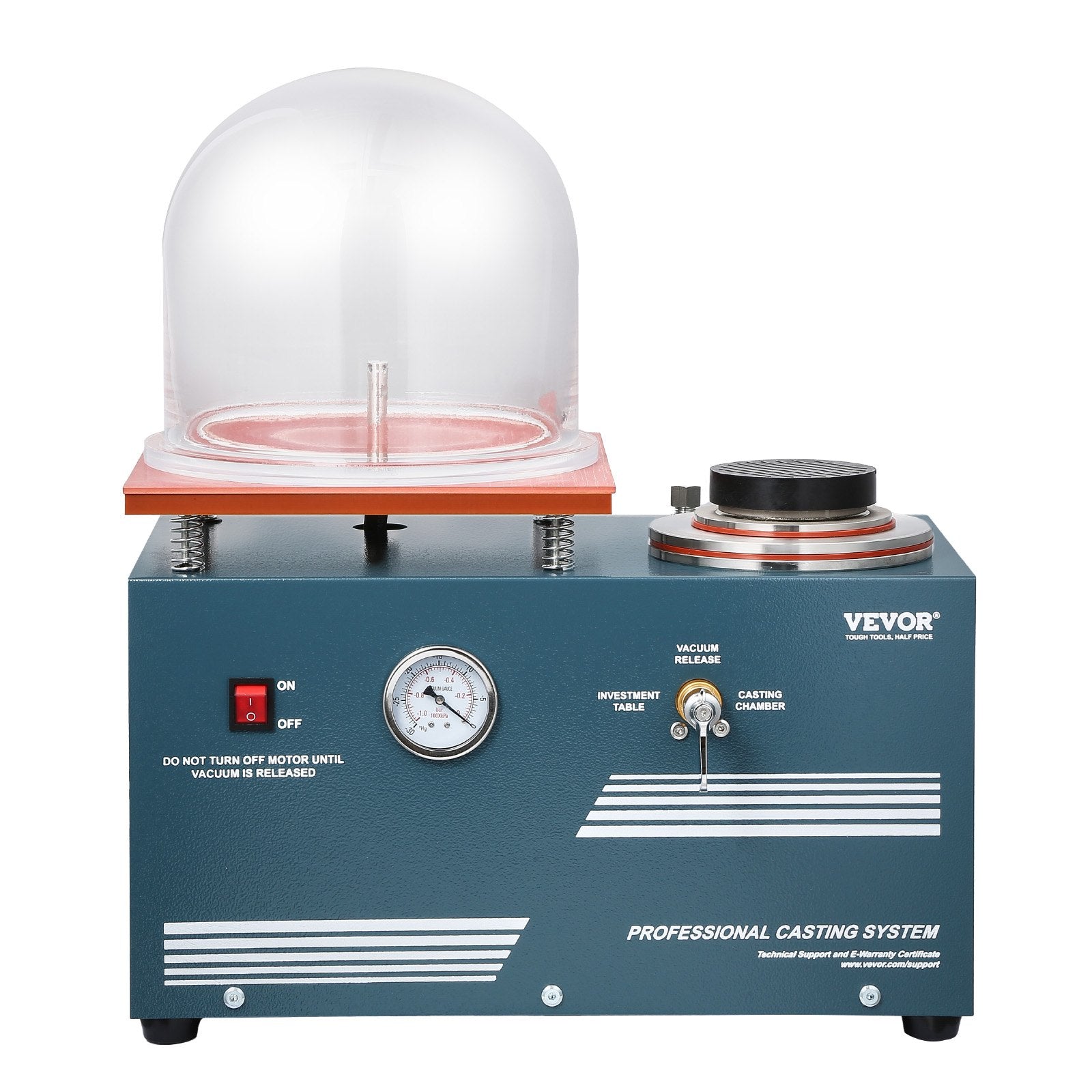 Vakuuminė liejimo mašina VEVOR DMJ-0001, 290 W