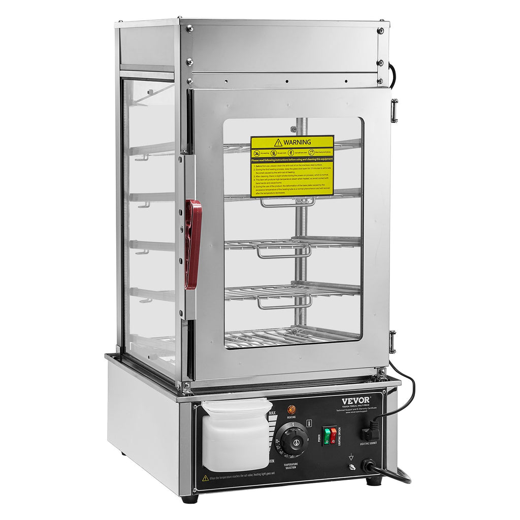 Maisto šildymo vitrina VEVOR SC-500H, 1200W