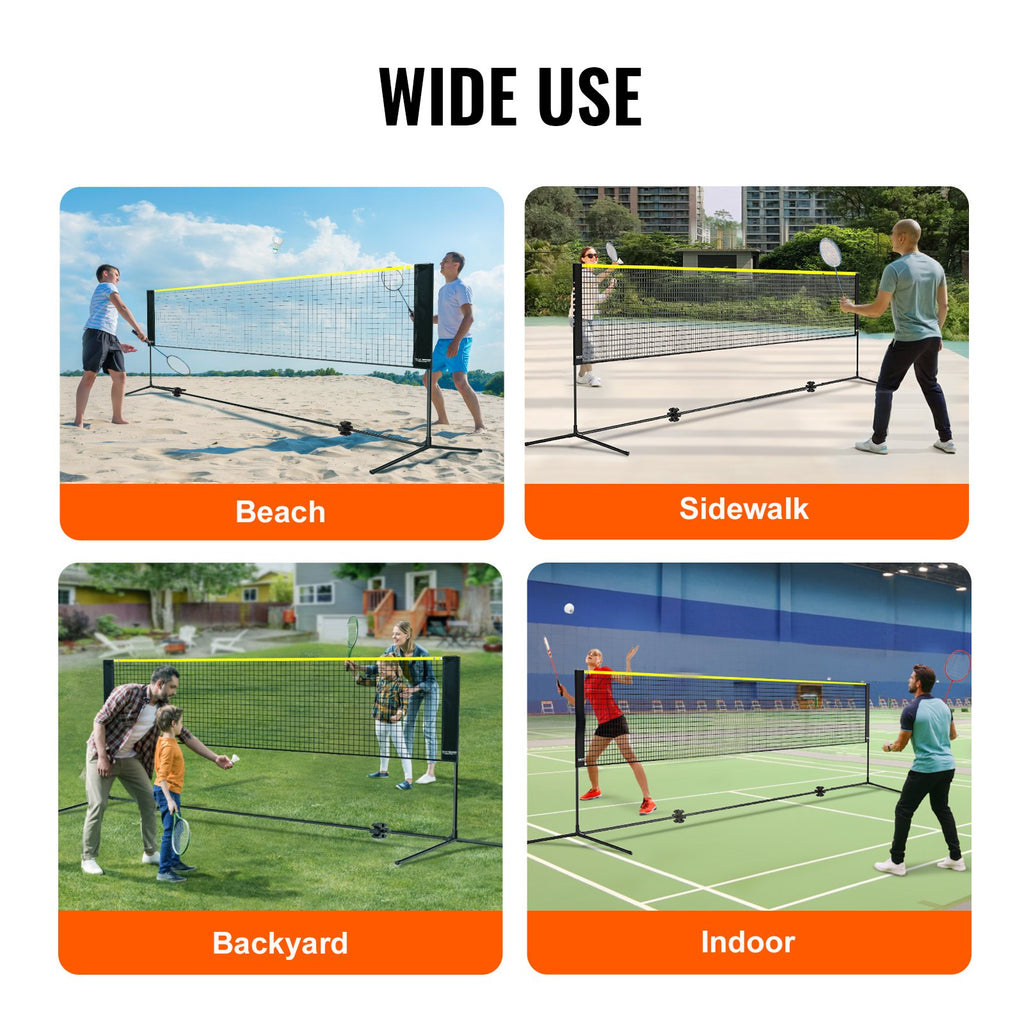 Badmintono tinklo rinkinys VEVOR DKS-11300, 3 m ilgio