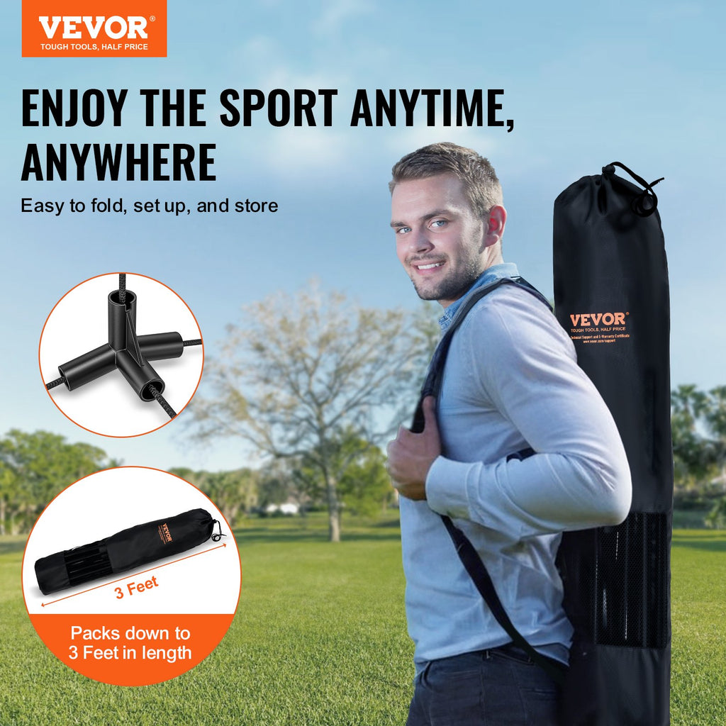 Universalus sportinis tinklas VEVOR DKS-15100, 5,1 m pločio