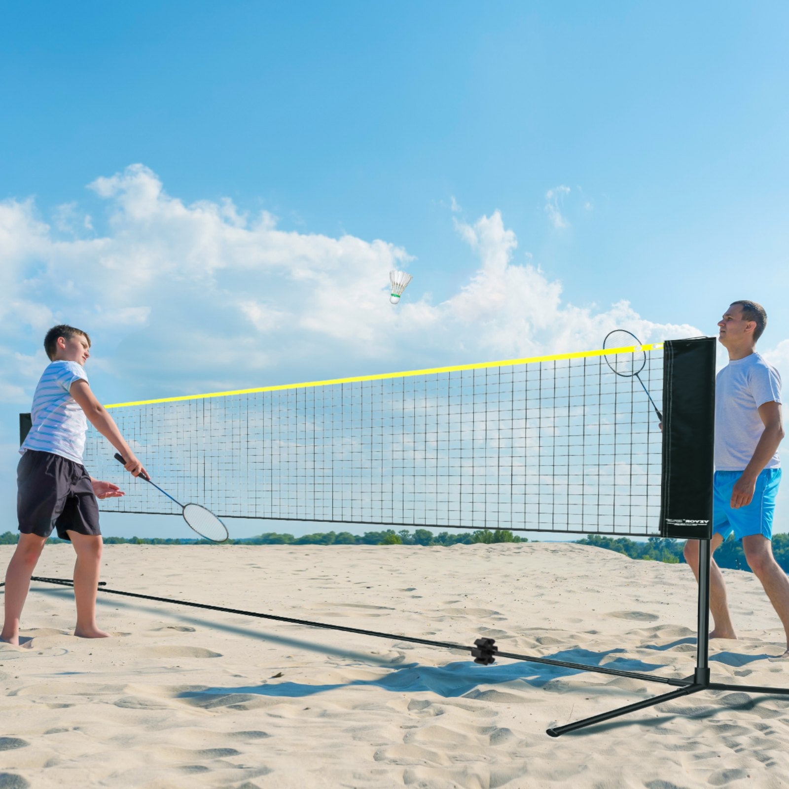 Sporto tinklo rinkinys VEVOR DKS-16100, 6 metrų ilgio