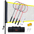 Badmintono tinklo rinkinys VEVOR JH-0102Y, 6,15 m ilgio