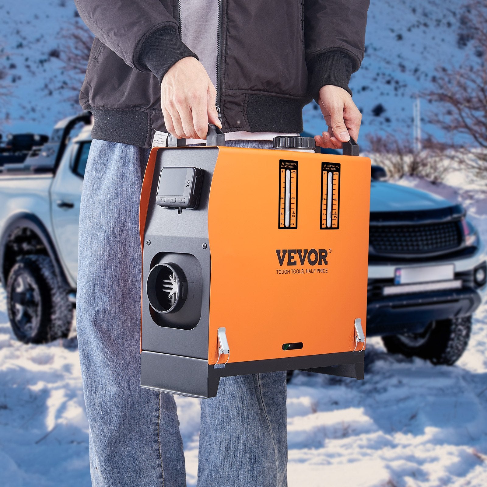 Dyzelinis oro šildytuvas VEVOR XMZ-D1, 8 kW