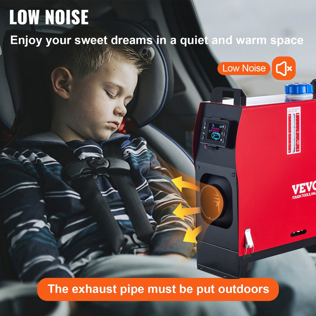 Dyzelinis oro šildytuvas VEVOR 8KW, 12V
