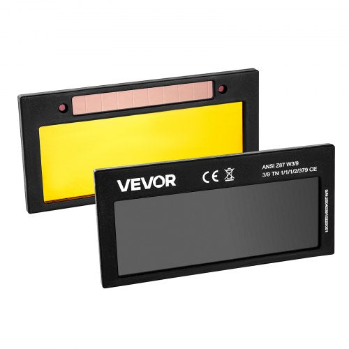 Automatiškai tamsėjantis suvirinimo filtras VEVOR TC108, 108 x 51 mm