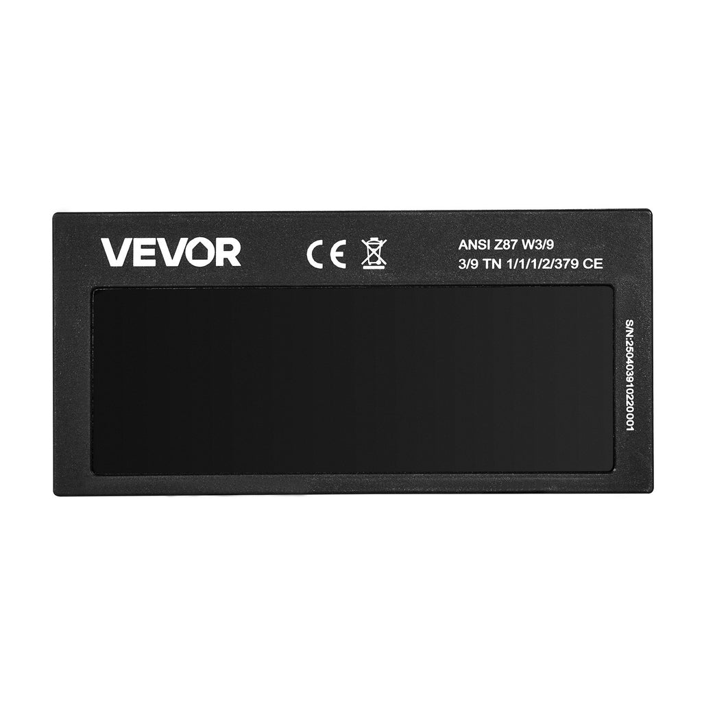 Automatiškai tamsėjantis suvirinimo filtras VEVOR TC108, 108 x 51 mm