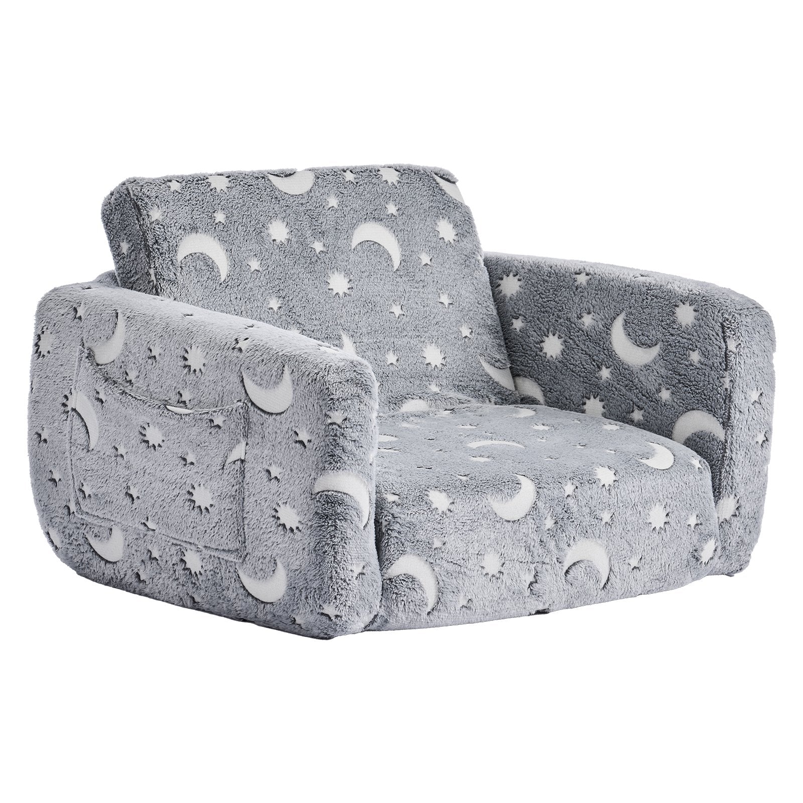 Vaikiška sofa-lova VEVOR SF-1700, šviečianti tamsoje