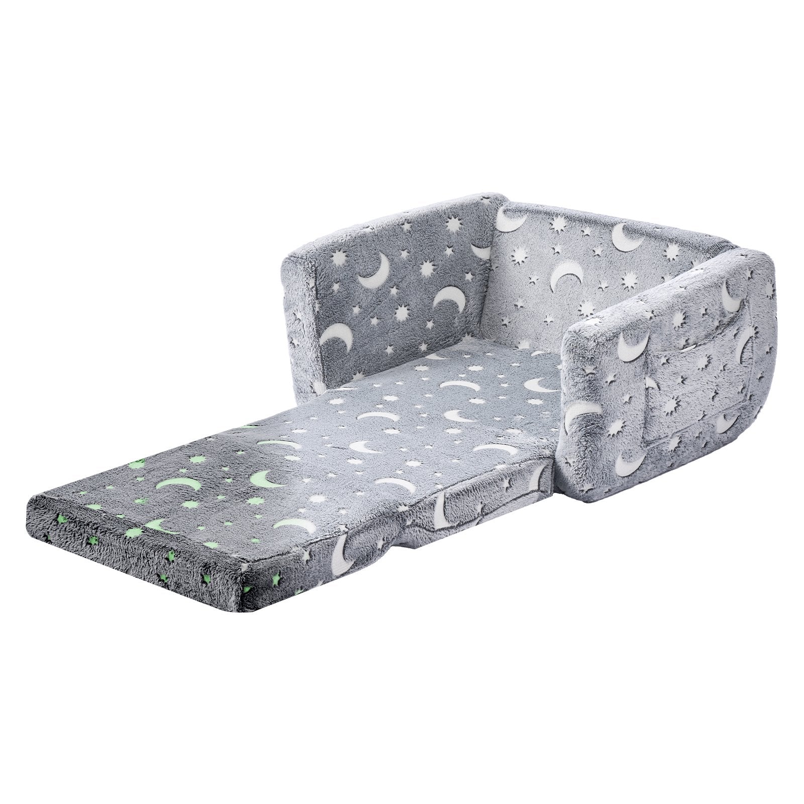 Vaikiška sofa-lova VEVOR SF-1700, šviečianti tamsoje