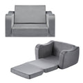 Vaikų sofa-lova VEVOR SF-1567, pilka