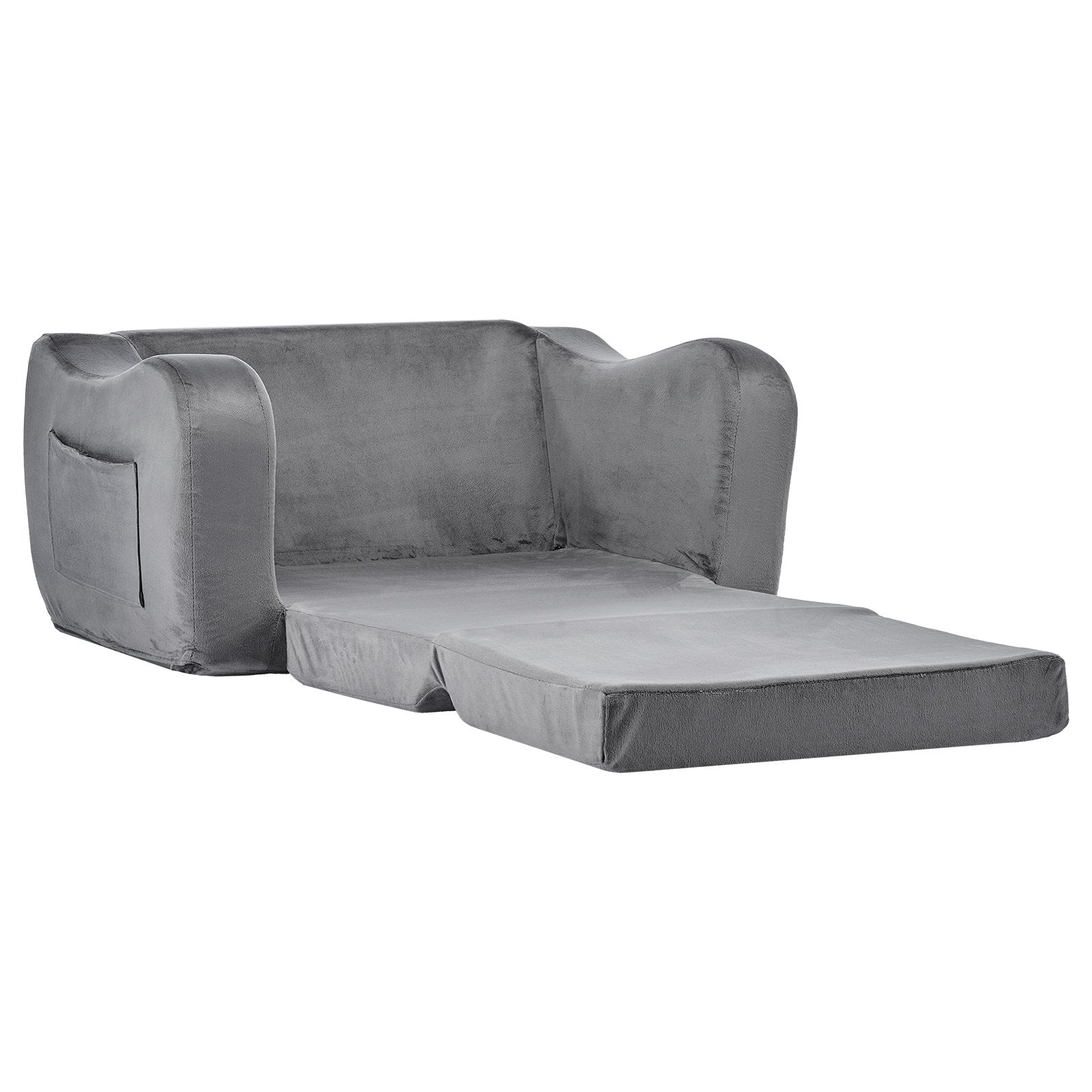 Vaikų sofa-lova VEVOR SF-1567, pilka