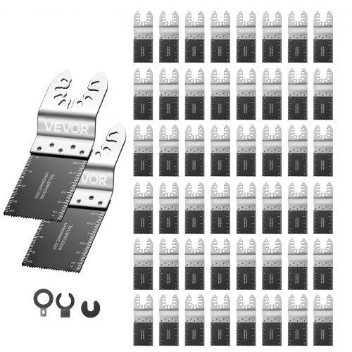 Multifunkcinio įrankio pjūkleliai VEVOR SS-50PCS, 50 vnt.