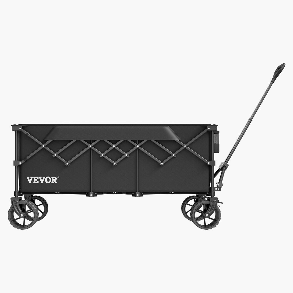 Sulankstomas vežimėlis VEVOR W25, 204 kg keliamoji galia