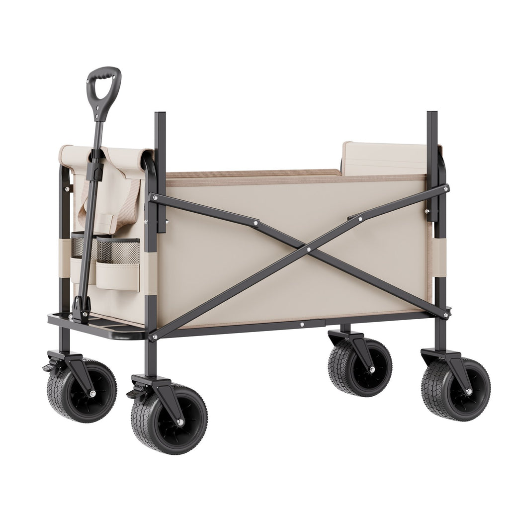 Sulankstomas vežimėlis-suoliukas VEVOR W27, 250 kg keliamoji galia