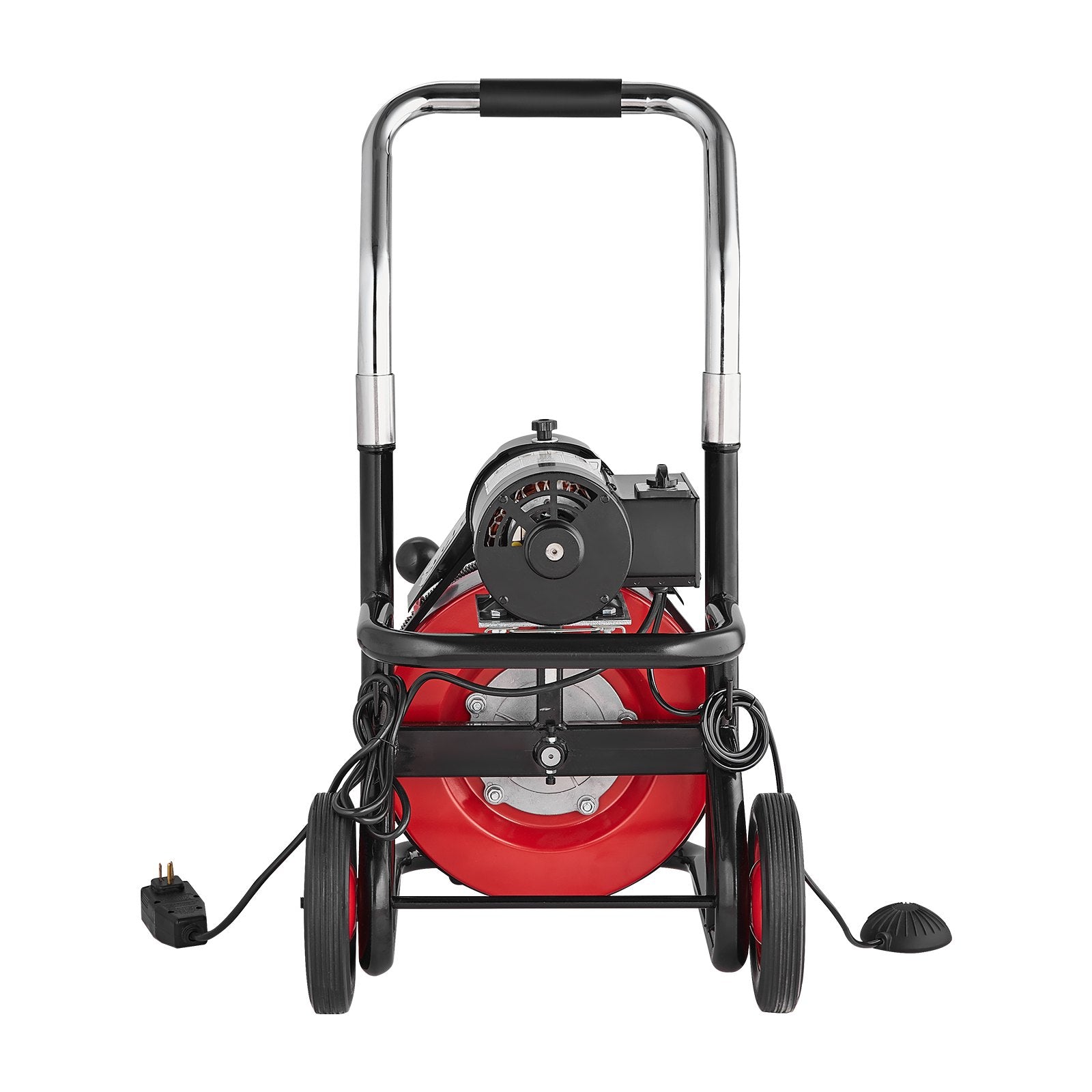 Elektrinis vamzdžių valymo įrenginys VEVOR D1000, 30,5 m x 9,52 mm