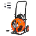 Vamzdžių valymo mašina VEVOR 75 FT x 3/8 In, automatinis padavimas