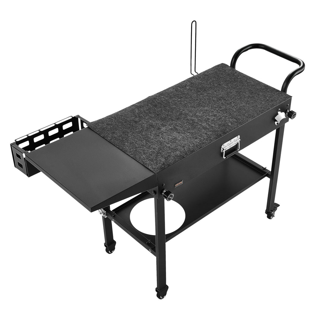 Lauko kepsninės vežimėlis VEVOR WER-V1, 787 x 432 mm stalviršis