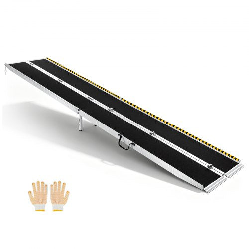 Nešiojamas neįgaliųjų vežimėlių pandusas VEVOR X00GZDL12D8V0, 3640 mm