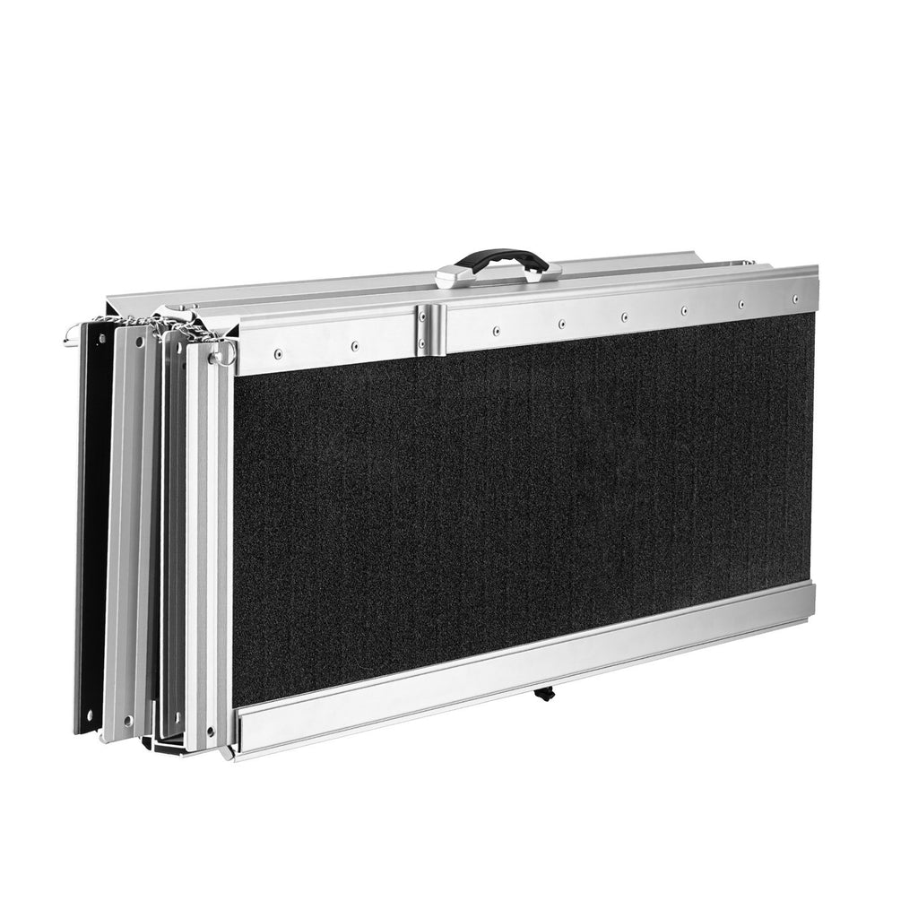 Nešiojamas neįgaliųjų vežimėlių pandusas VEVOR HXZDPD84, 2135 mm