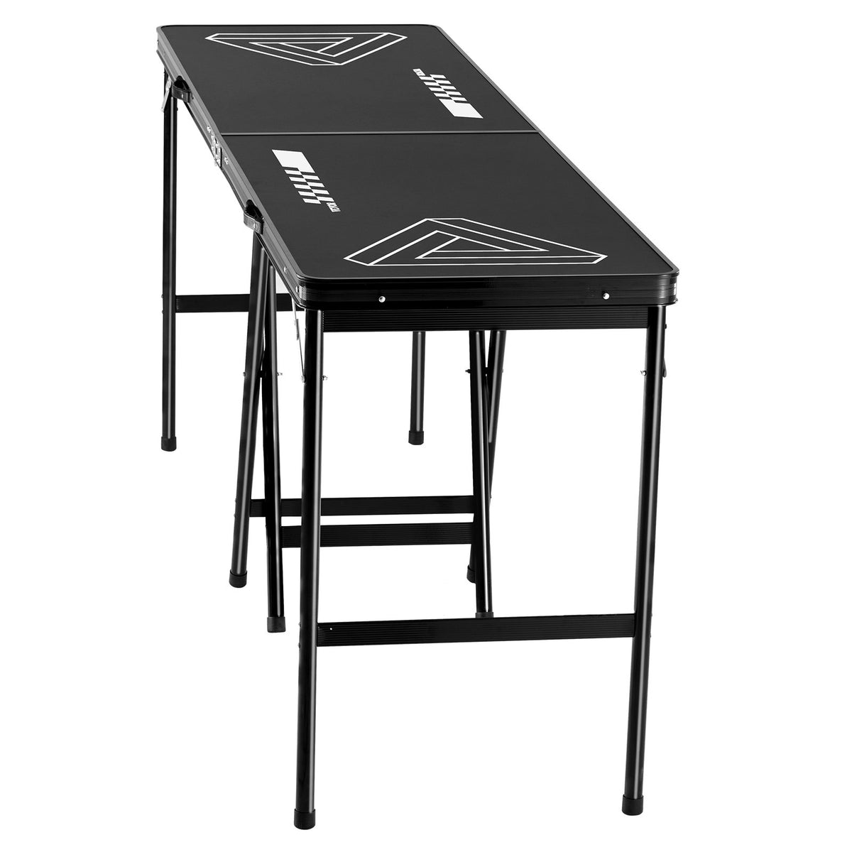 Nešiojamas alaus pingo stalas VEVOR BP-8-PRO-2, 2,4 m ilgio