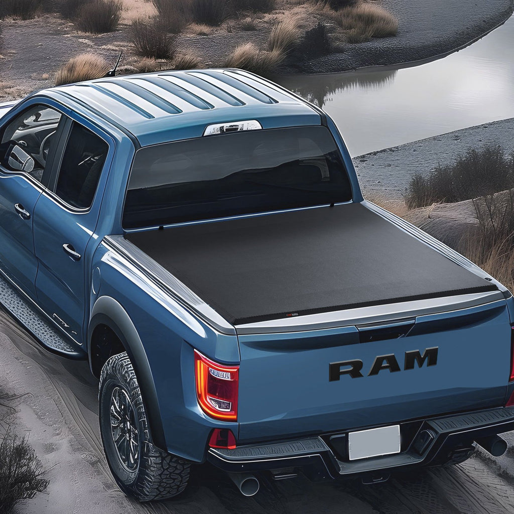 Keturių dalių pikapo kėbulo uždangalas VEVOR Dodge Ram 1500/2500/3500, 6.4' kėbului