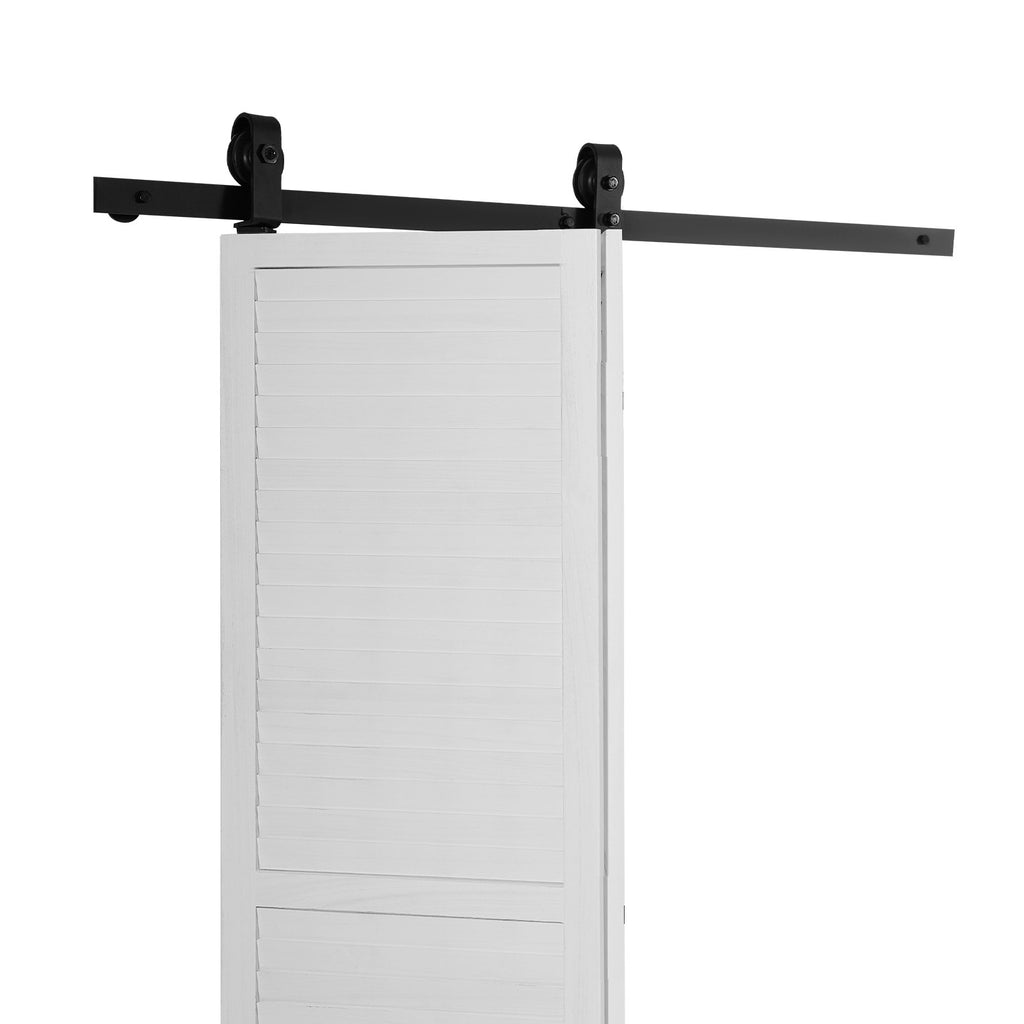 Sulankstomų stumdomų durų furnitūros komplektas VEVOR 52IN-2D-3K, 132 cm