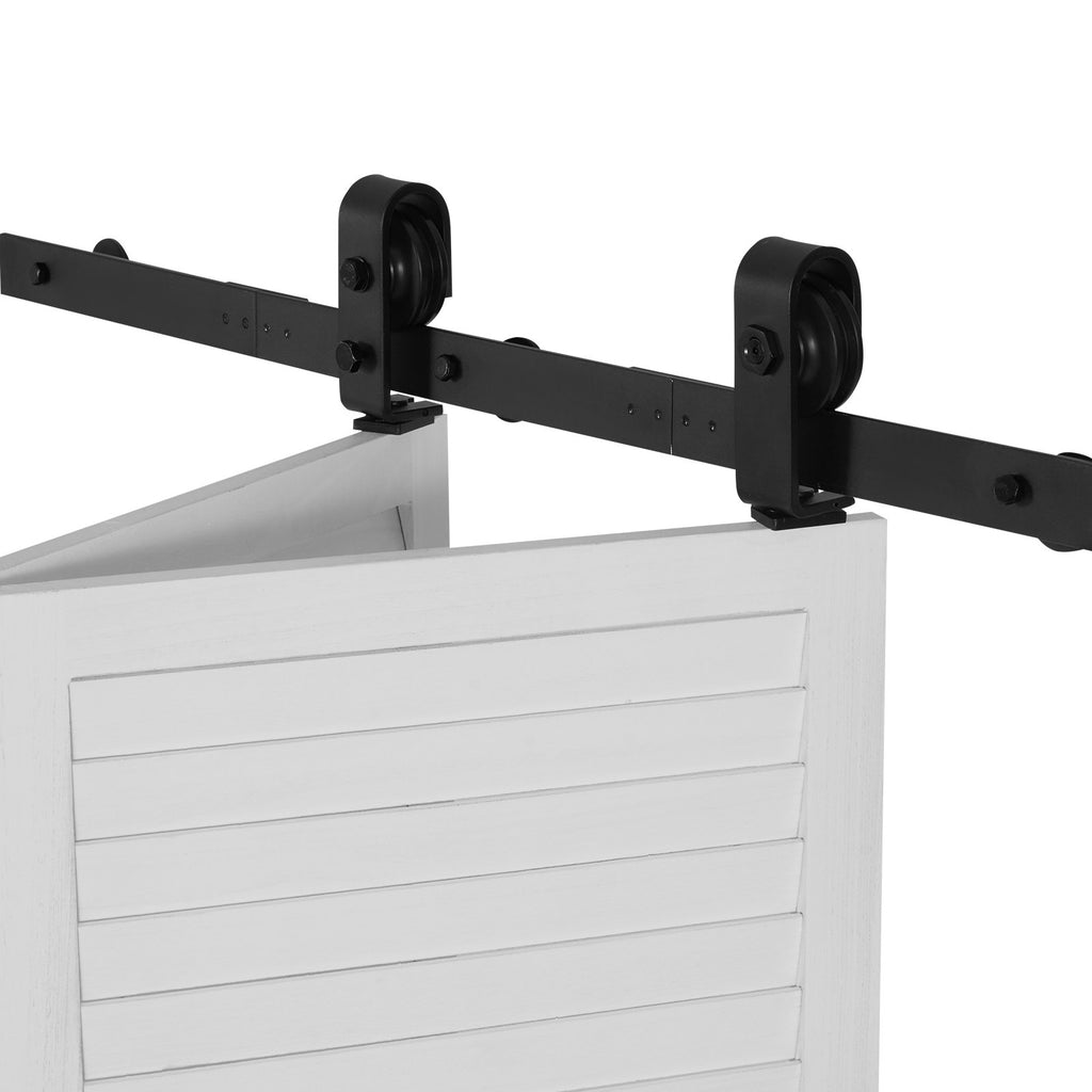 Sulankstomų stumdomų durų furnitūros komplektas VEVOR 36IN-3D-3K, 91,4 cm