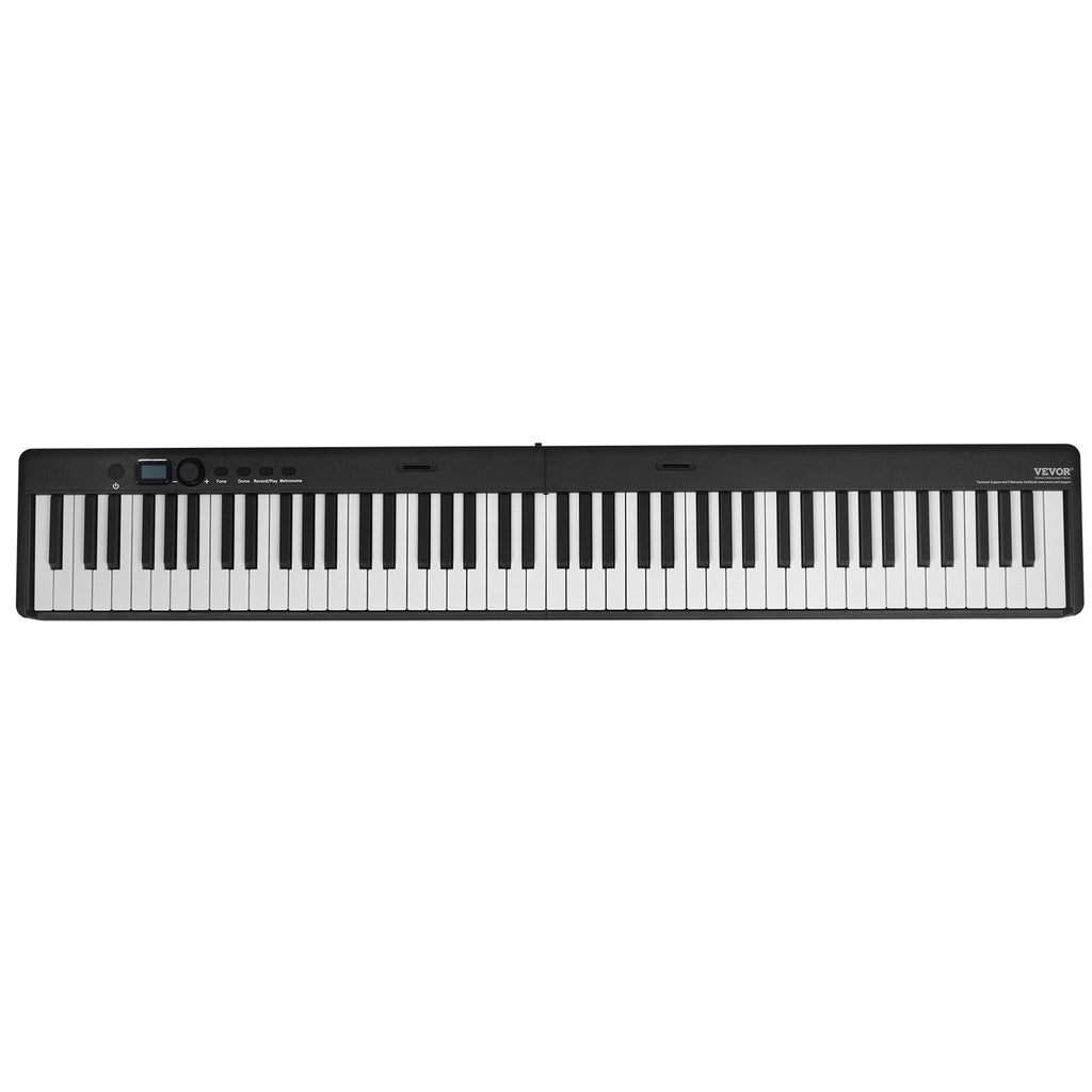 Sulankstomas skaitmeninis pianinas VEVOR BX-20, 88 klavišai