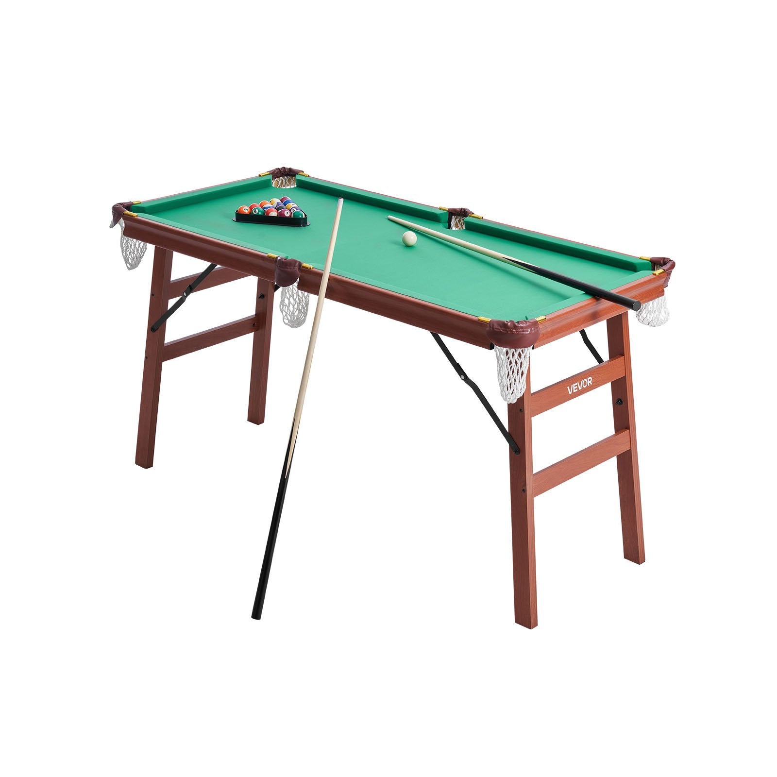 Sulankstomas biliardo stalas VEVOR SUB-5527, 140 cm